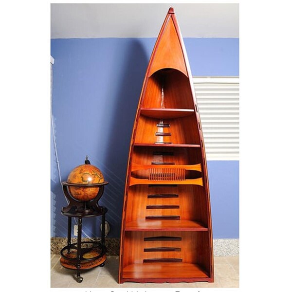 Old Modern Handicrafts CANOE BOOK SHELF K079 - main